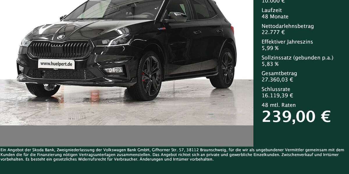 Skoda Fabia 1.644 km 32.777 &euro; Dortmund 44269