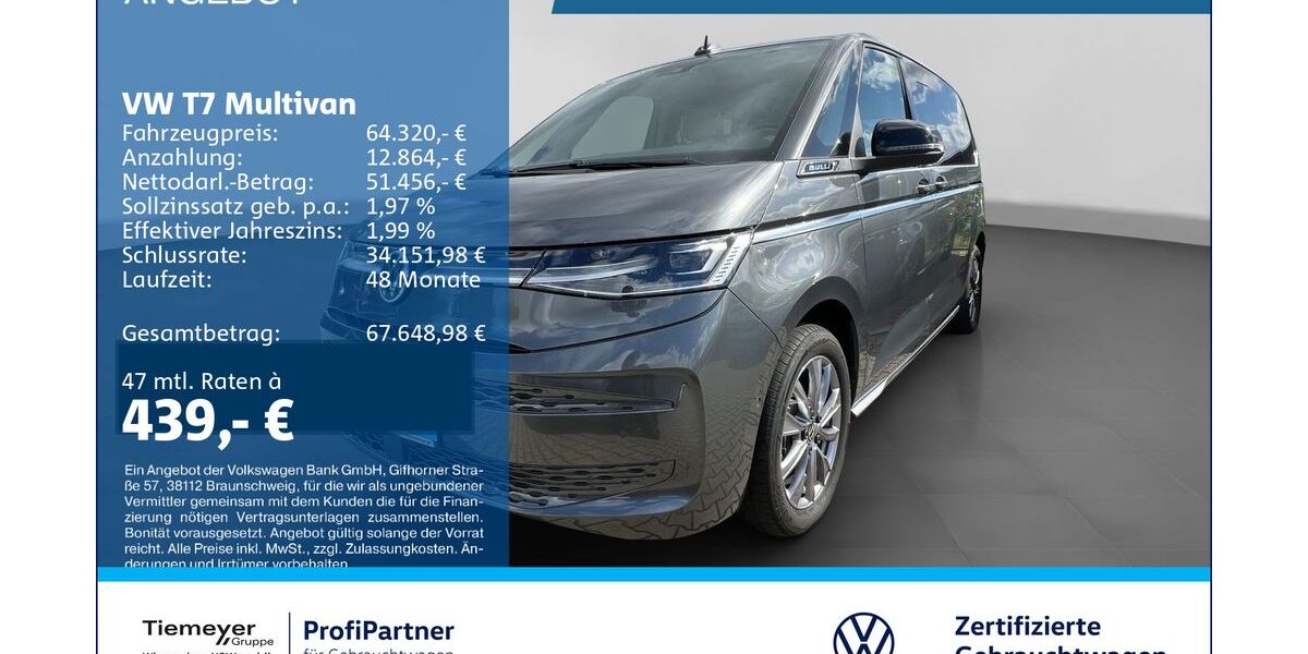 VW T7 Multivan 26.173 km 64.320 &euro; Recklinghausen 45663