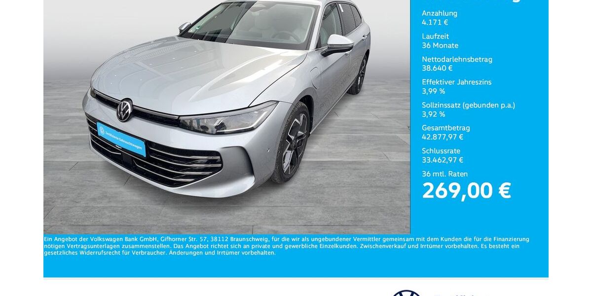 VW Passat Variant 6.896 km 42.811 &euro; Dortmund 44141