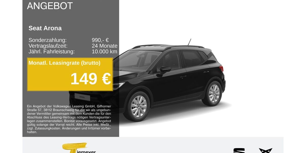 Seat Arona 21.226 km 21.980 &euro; Bochum 44809