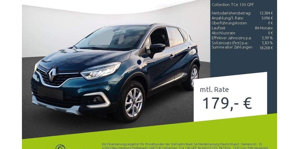 Renault Captur 27.723 km 14.430 &euro; Dülmen 48249