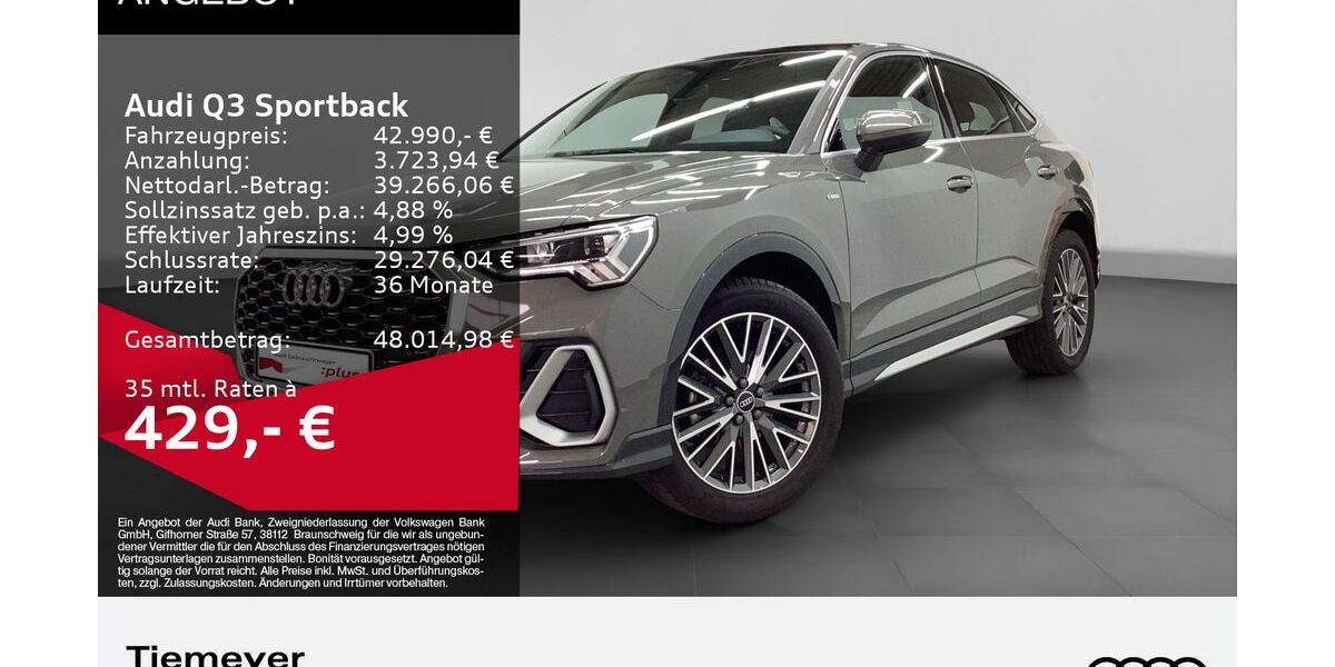 Audi Q3 12.285 km 40.490 &euro; Bochum 44809
