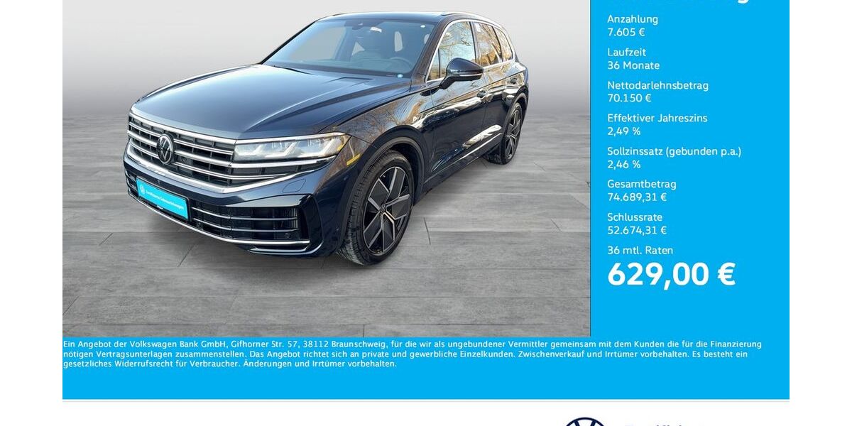 VW Touareg 3.831 km 77.755 &euro; Dortmund 44379