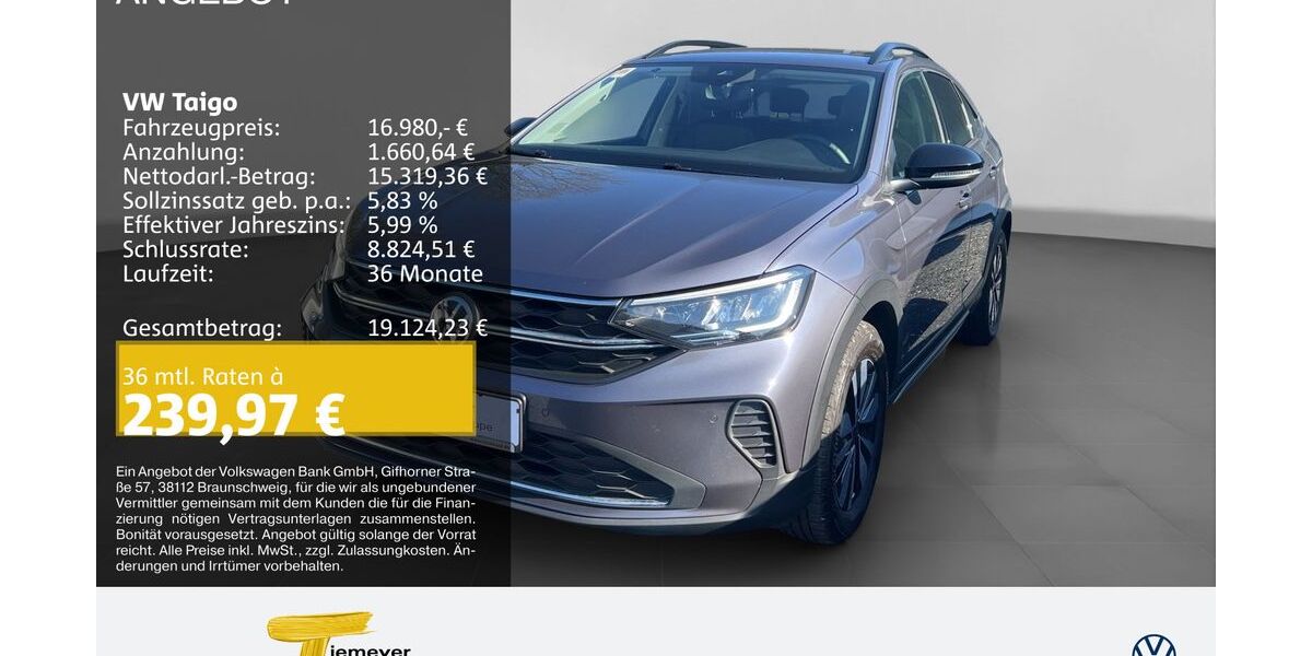 VW Taigo 43.533 km 16.480 &euro; Recklinghausen 45663