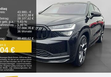 Skoda Kodiaq 9.490 km 43.290 &euro; Recklinghausen 45663
