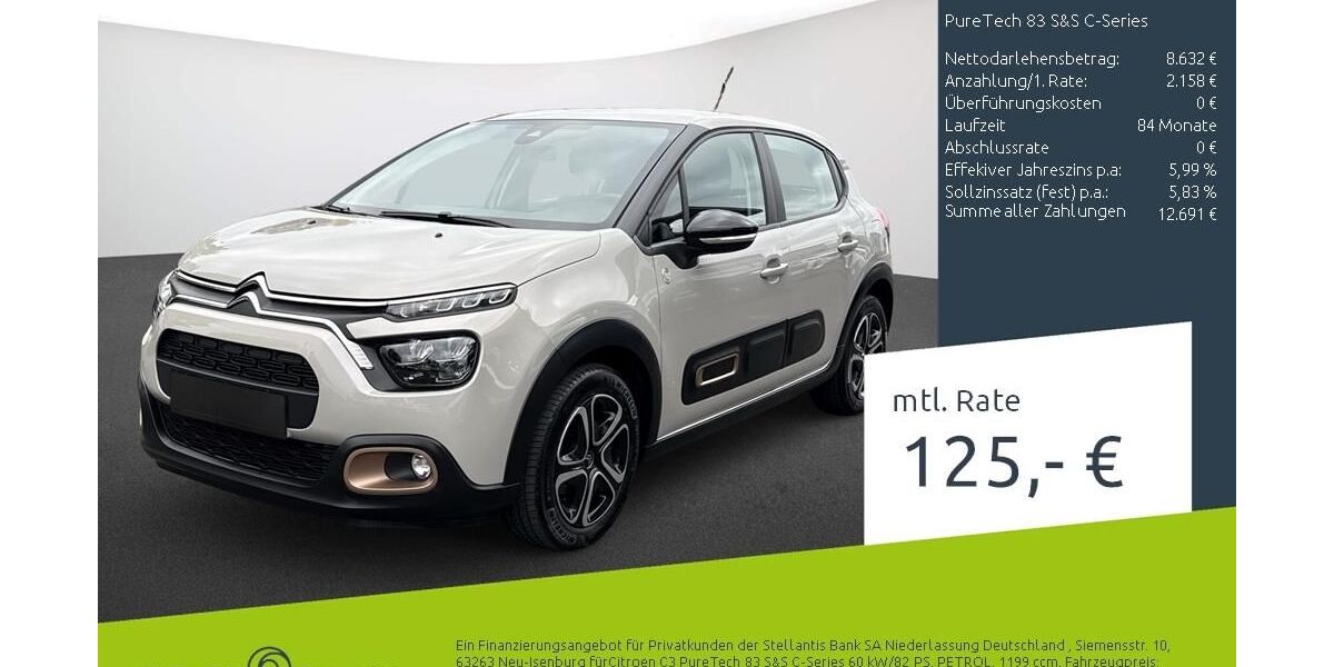 Citroen C3 45.493 km 11.777 &euro; Dülmen 48249