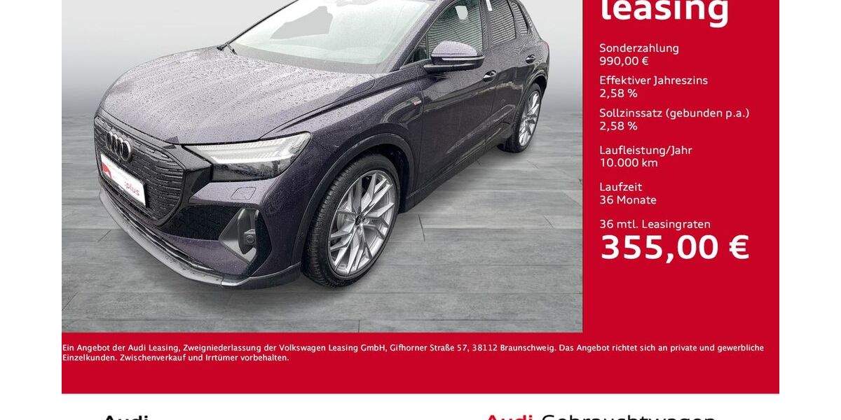 Audi Q4 e-tron 6.478 km 39.998 &euro; Dortmund 44143