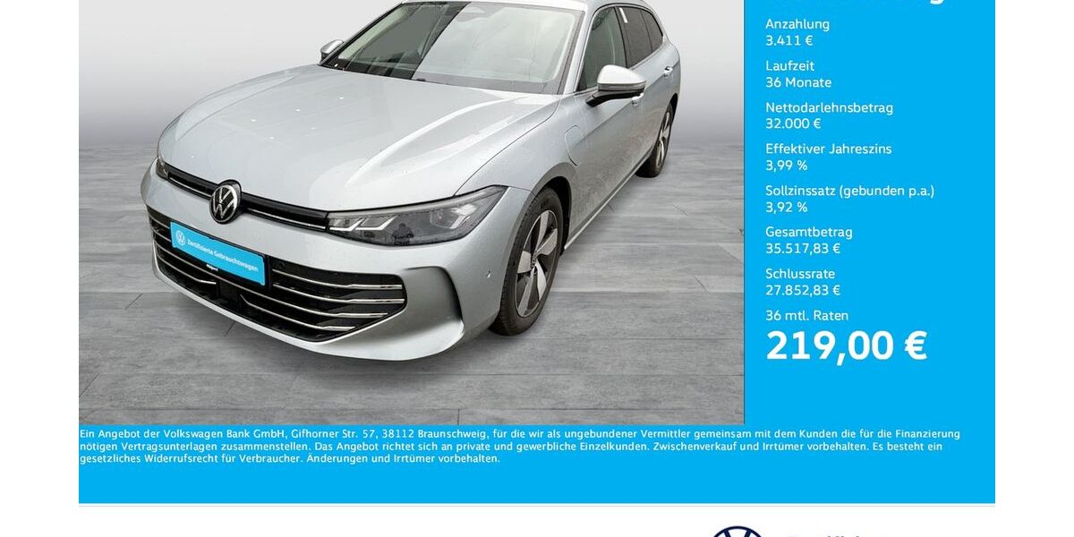 VW Passat Variant 26.229 km 33.811 &euro; Dortmund 44141