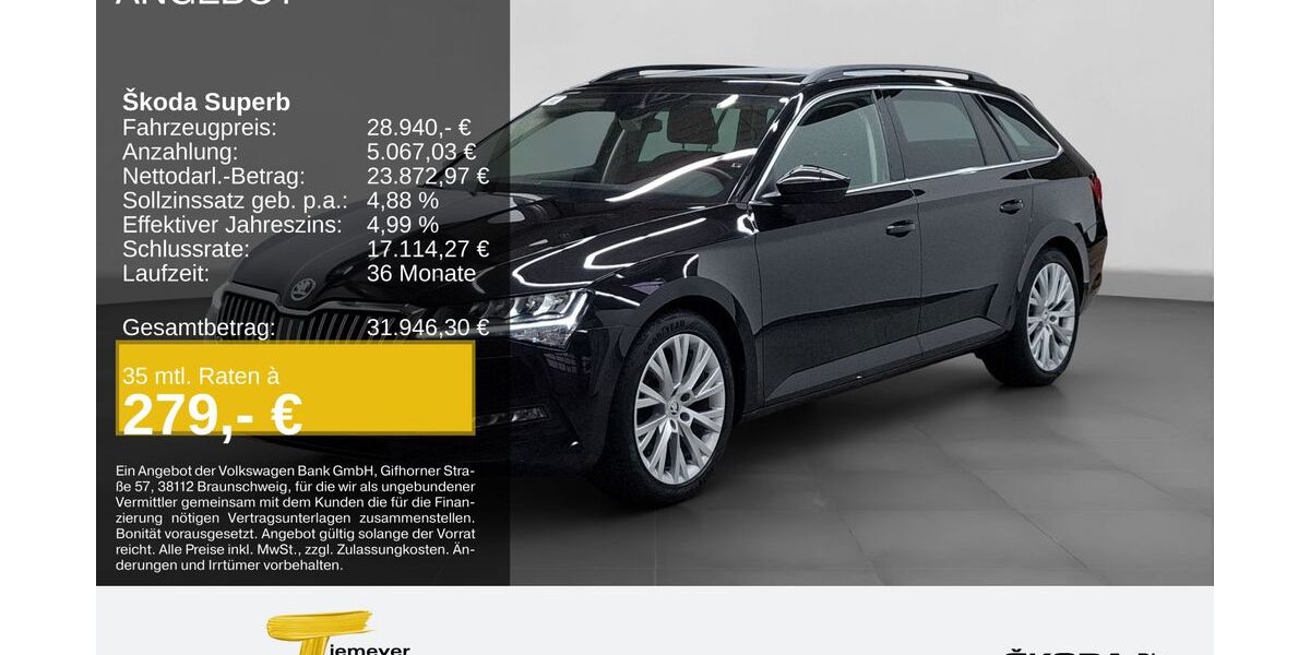 Skoda Superb 55.547 km 28.490 &euro; Bochum 44809