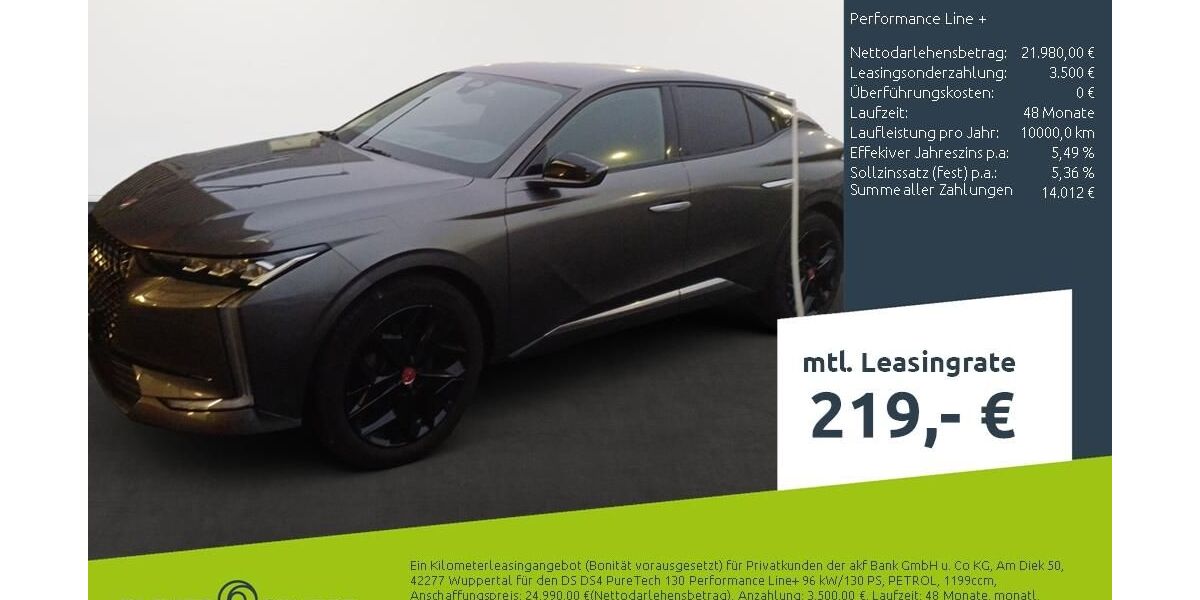 DS Automobiles DS4 30.370 km 17.489 &euro; Dülmen 48249