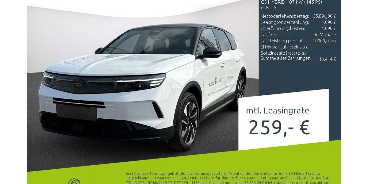 Opel Grandland (X) 7.318 km 35.890 &euro; Dülmen 48249