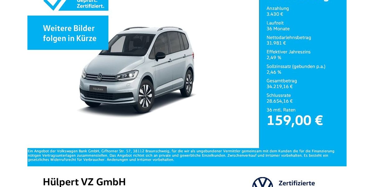 VW Touran 9.226 km 34.888 &euro; Dortmund 44379