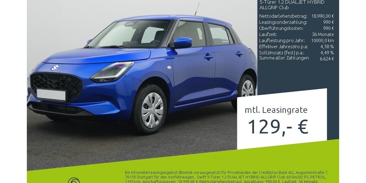 Suzuki Swift 4.786 km 18.370 &euro; Dülmen 48249