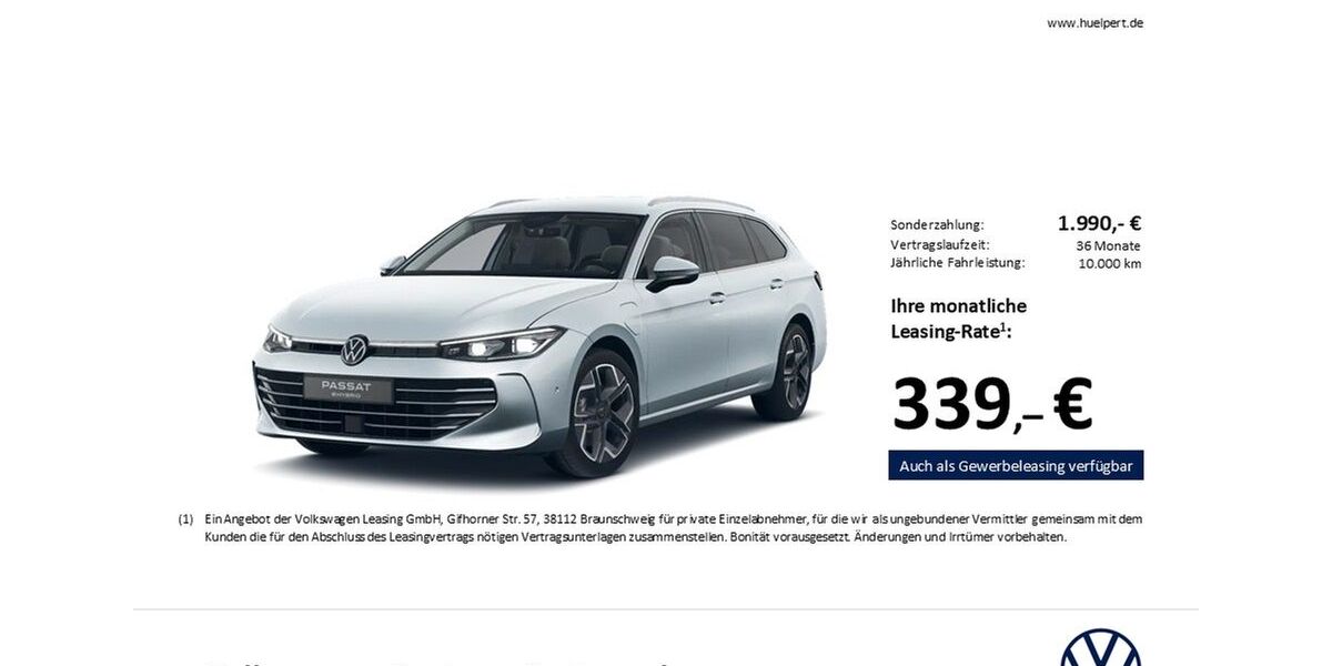 VW Passat Variant 8.515 km 42.166 &euro; Dortmund 44141