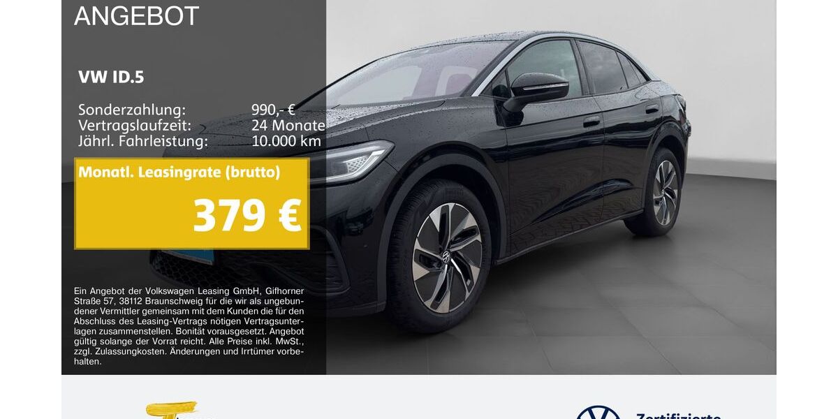 VW ID.5 13.682 km 32.770 &euro; Dorsten 46282