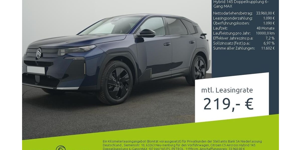 Citroen C5 Aircross 12.977 km 33.960 &euro; Dülmen 48249
