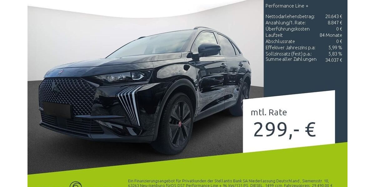 DS Automobiles DS7 (Crossback) 16.725 km 27.997 &euro; Dülmen 48249