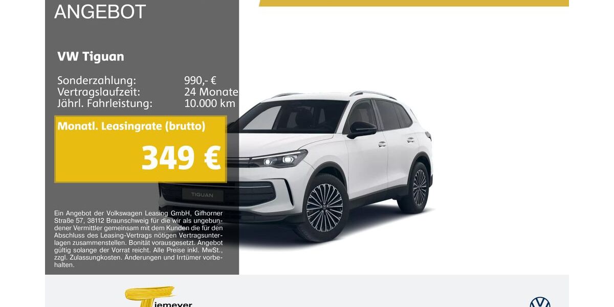 VW Tiguan 25.462 km 36.390 &euro; Recklinghausen 45663