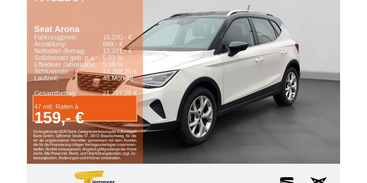 Seat Arona 32.216 km 17.220 &euro; Gelsenkirchen OT Beckhausen 45899