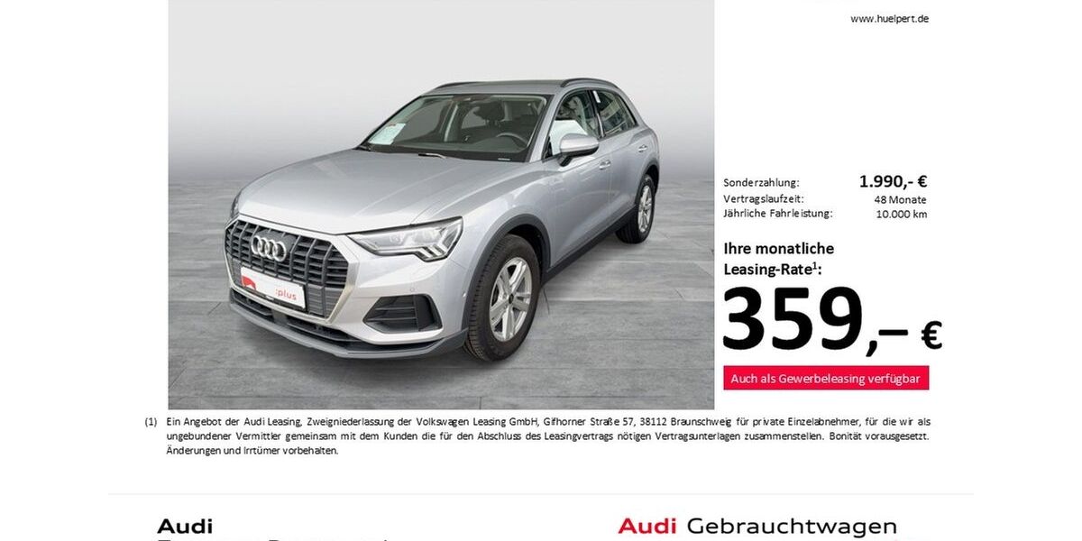 Audi Q3 13.825 km 34.888 &euro; Dortmund 44143