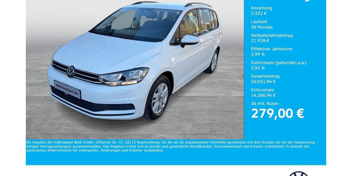 VW Touran 67.091 km 23.998 &euro; Dortmund 44379