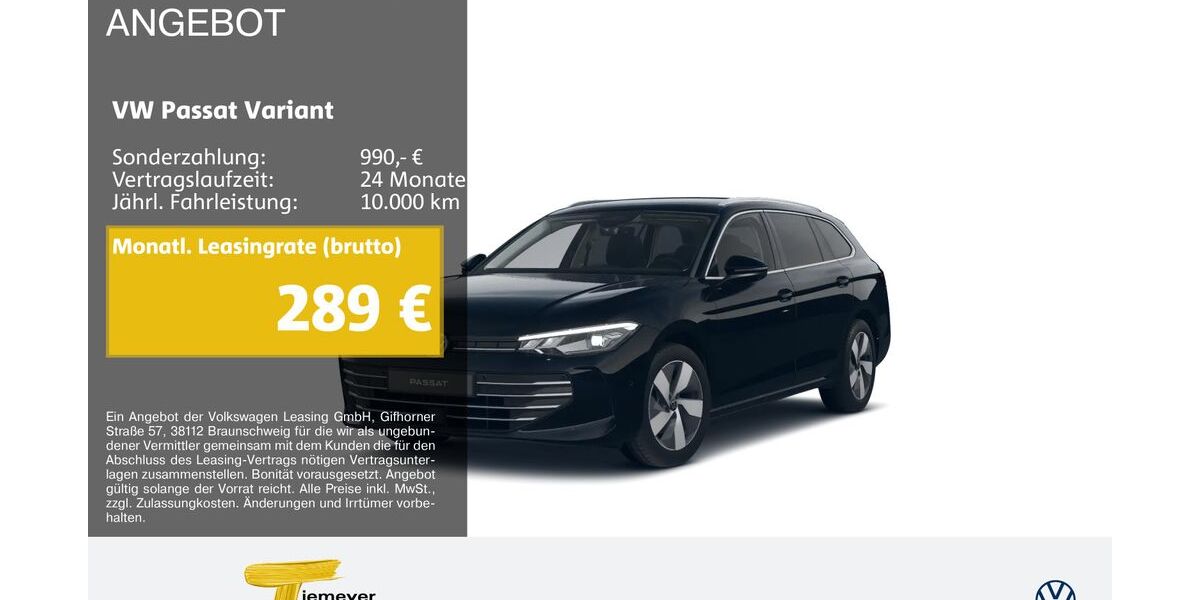 VW Passat Variant 20.417 km 31.620 &euro; Recklinghausen 45663