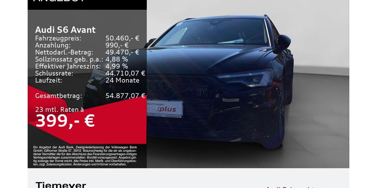 Audi S6 31.319 km 47.990 &euro; Oberhausen 46047