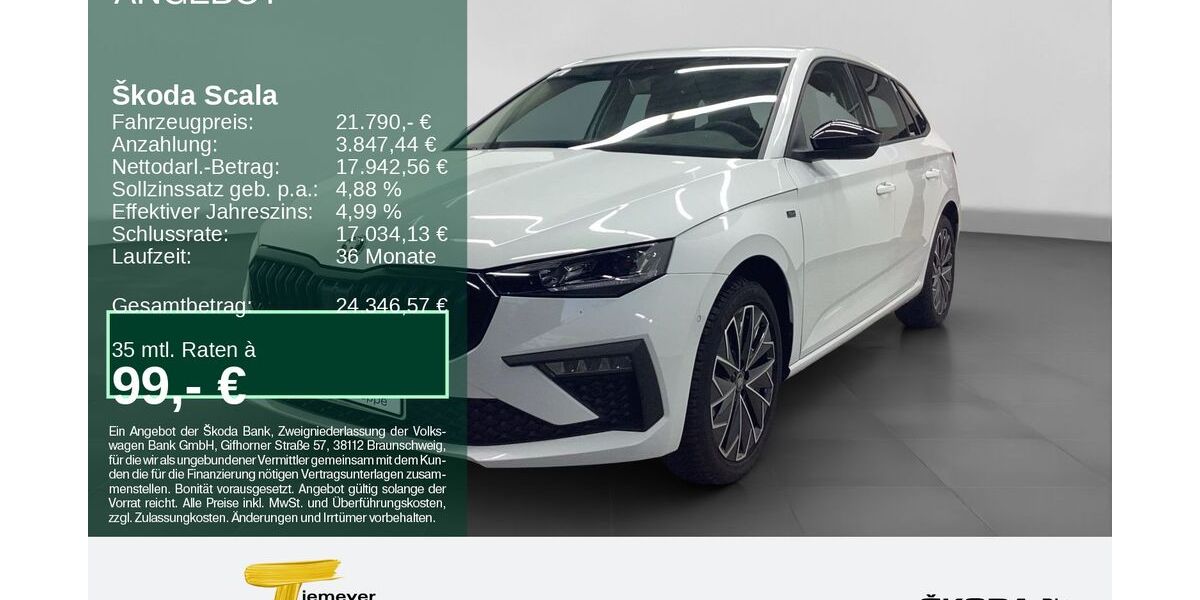 Skoda Scala 21.620 km 20.790 &euro; Bochum 44809