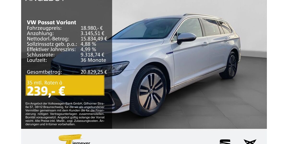 VW Passat Variant 86.306 km 17.980 &euro; Gelsenkirchen OT Beckhausen 45899