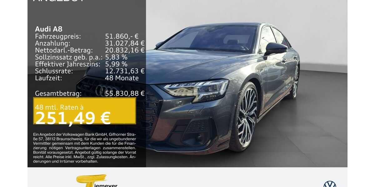 Audi A8 76.464 km 50.980 &euro; Recklinghausen 45663