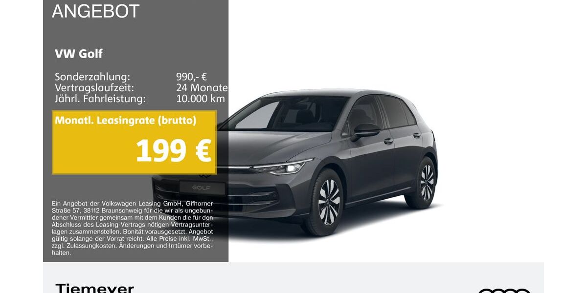 VW Golf 25.890 km 27.980 &euro; Bochum 44809