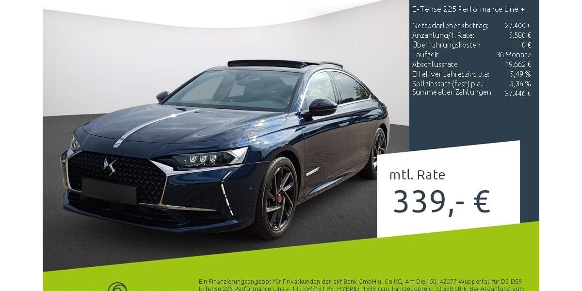 DS Automobiles DS9 18.145 km 28.777 &euro; Dortmund 44263