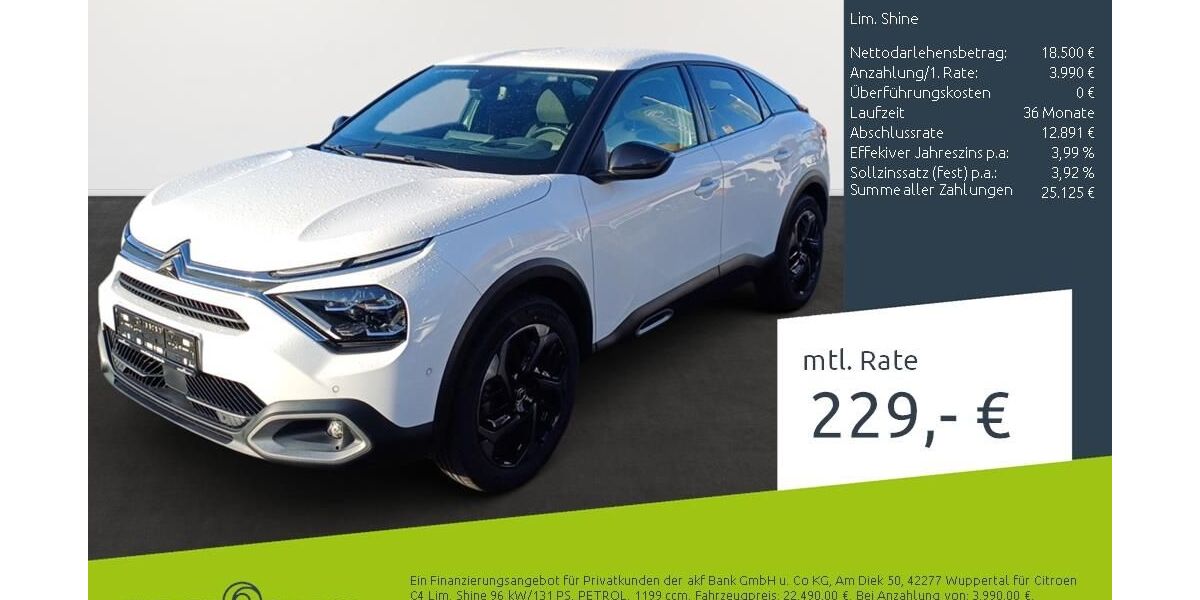 Citroen C4 15.456 km 15.993 &euro; Dortmund 44263