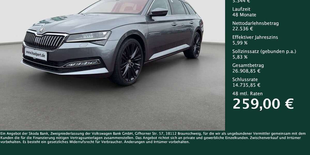Skoda Superb 54.703 km 27.880 &euro; Dortmund 44309