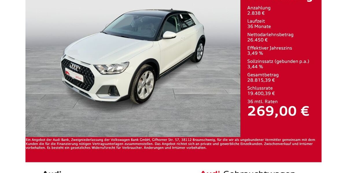 Audi A1 9.027 km 28.911 &euro; Dortmund 44143