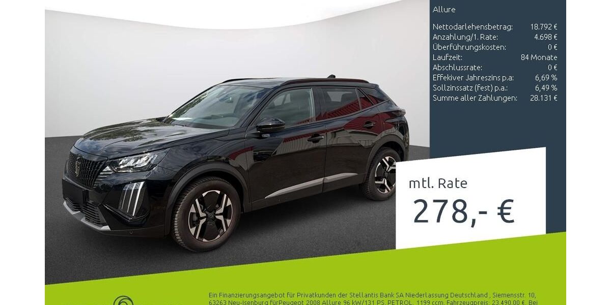 Peugeot 2008 9.014 km 23.490 &euro; Dülmen 48249