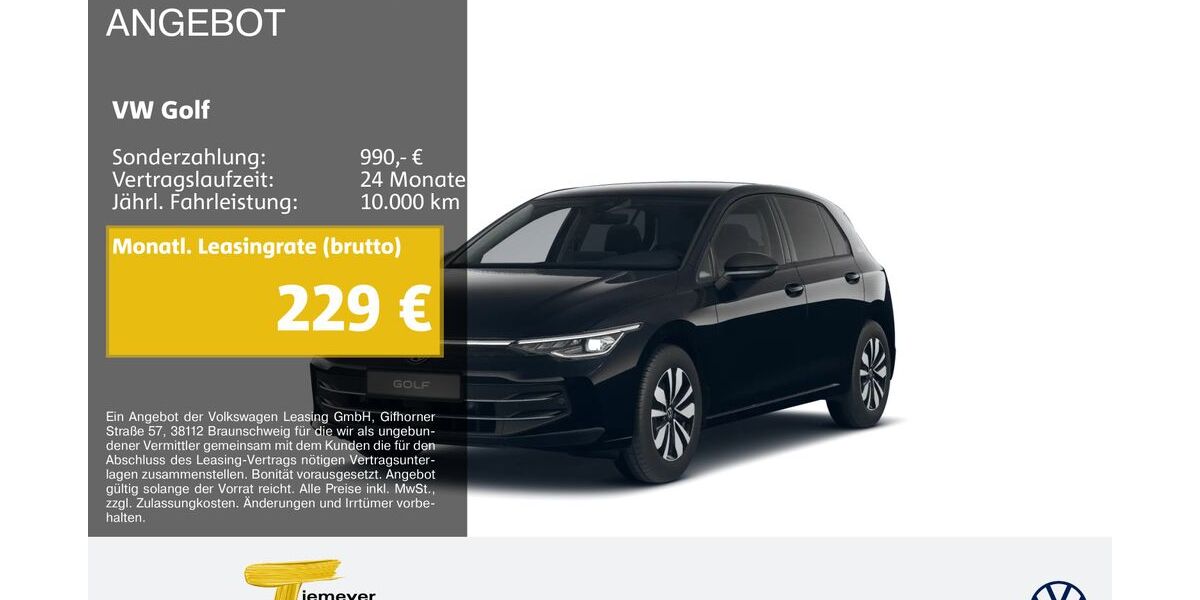 VW Golf 25.025 km 28.390 &euro; Bochum 44892