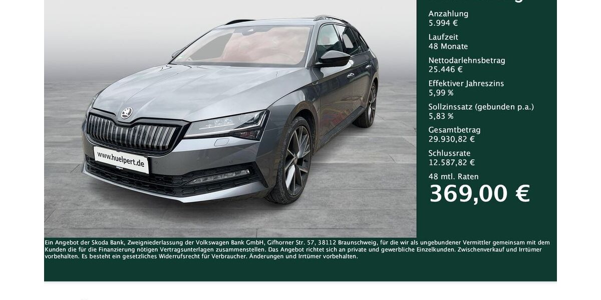 Skoda Superb 42.754 km 31.440 &euro; Dortmund 44269