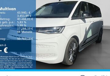 VW T7 Multivan 102.351 km 43.940 &euro; Recklinghausen 45663
