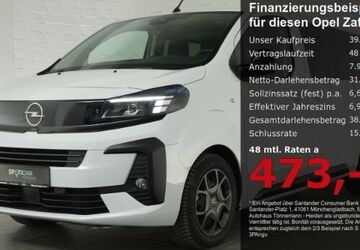 Opel Zafira Life 9.471 km 39.624 &euro; Heiden 46359