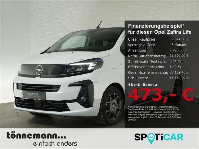Opel Zafira Life 9.471 km 39.624 &euro; Heiden 46359