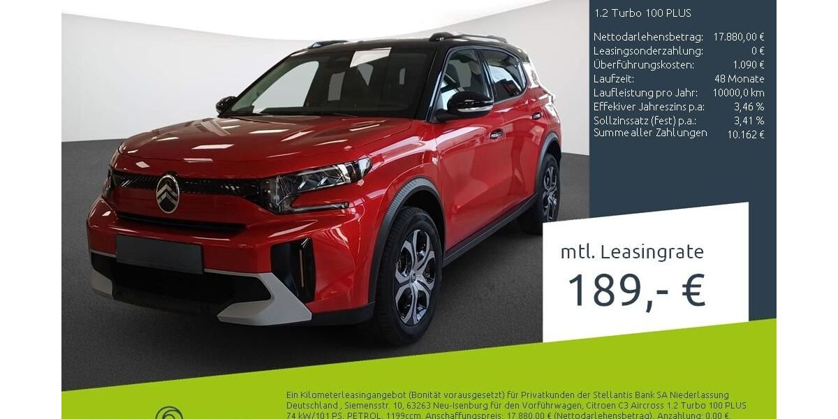 Citroen C3 Aircross 9.447 km 16.770 &euro; Dülmen 48249