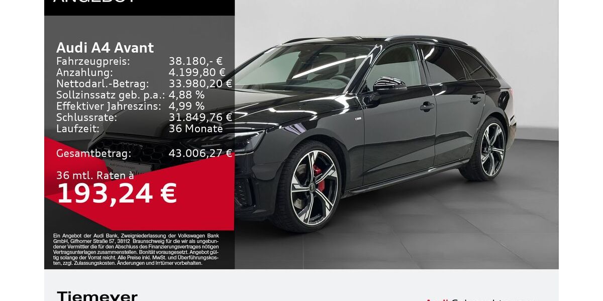 Audi A4 27.795 km 37.680 &euro; Dorsten 46284