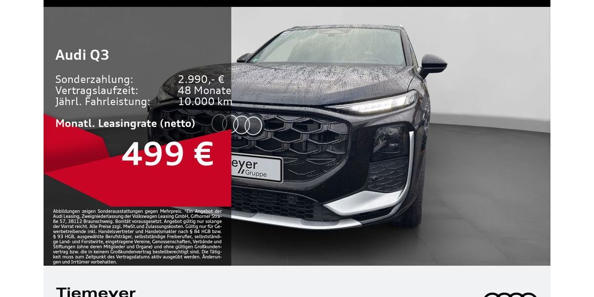 Audi Q3 2.990 km 49.480 &euro; Dorsten 46284