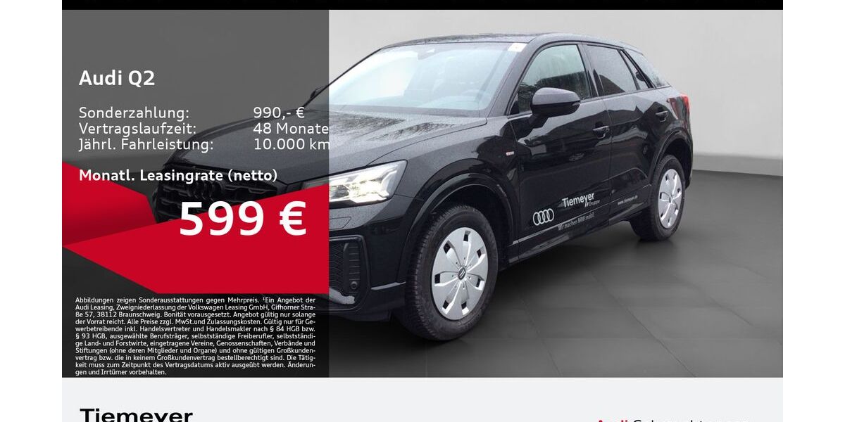 Audi Q2 2.050 km 53.990 &euro; Gelsenkirchen 45894
