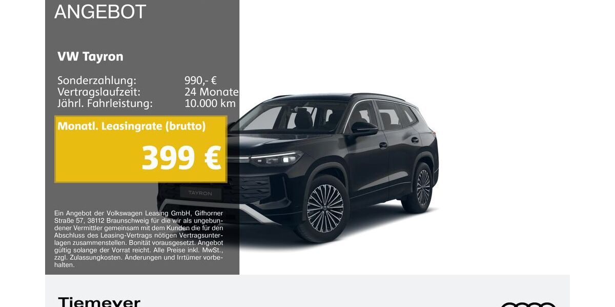 VW Tayron 14.046 km 36.950 &euro; Bochum 44809