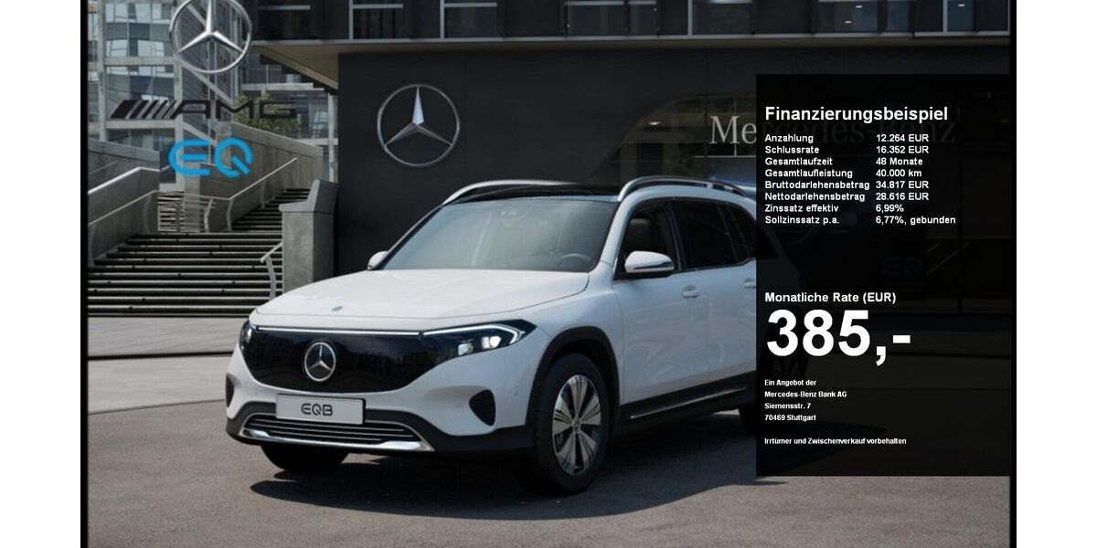 Mercedes-Benz EQB 15.597 km 40.880 &euro; Lünen 44532