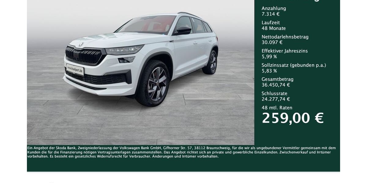 Skoda Kodiaq 39.410 km 37.250 &euro; Dortmund 44309