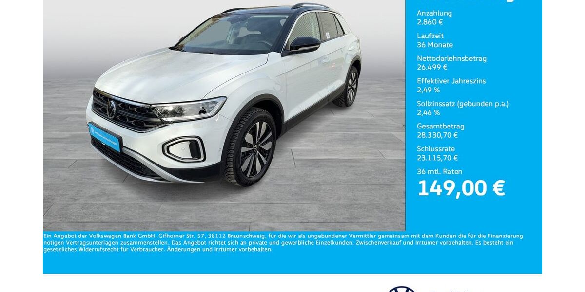 VW T-Roc 19.980 km 26.811 &euro; Dortmund 44379