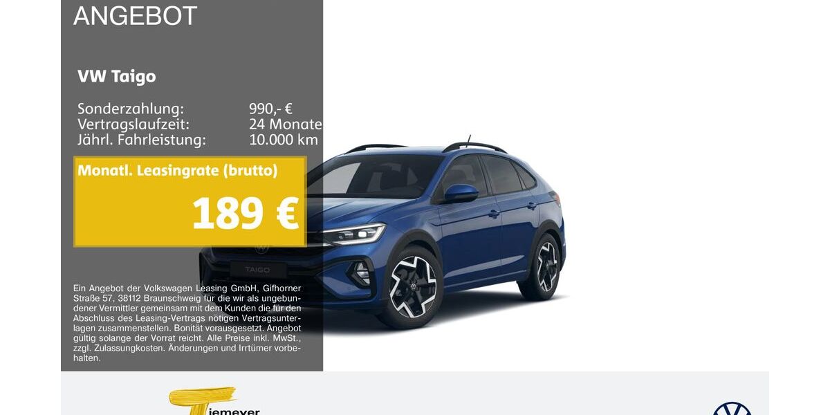 VW Taigo 17.205 km 27.490 &euro; Bochum 44892